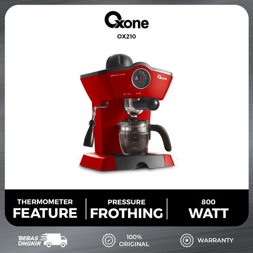[EZO.4700213] OxoneOX210 Mesin Kopi Coffe Maker Espresso Machine Premium