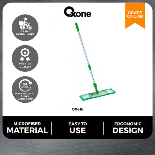 [EZO.4700235] OxoneOX416 OX416 Mop Alat Pel Lantai Microfiber