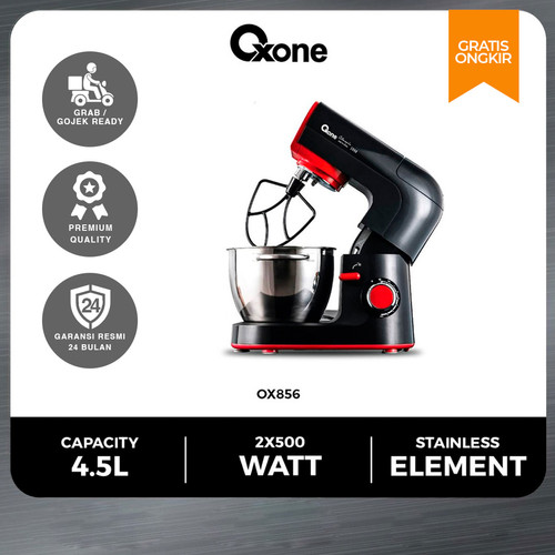[EZO.4700274] Oxone OX856 Stand Mixer Pengaduk Adonan Kue dan Telur 4.5 L