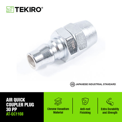 [EZM.4600835] TEKIRO Air Quick Coupler Plug 30 Pp