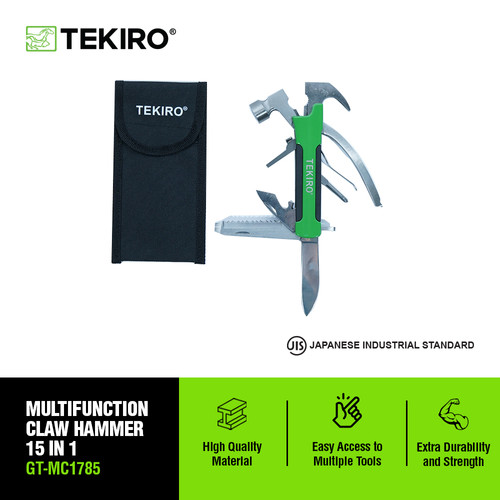 [EZM.4600898] Tekiro Palu Kambing Lipat Multifungsi 15 In 1