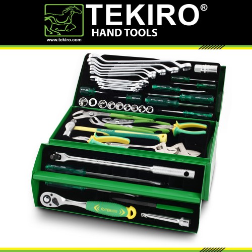 [EZM.4601560] Tekiro Mekanik Tools Set Sm 45 Pcs /Toolkit / Tools - Alat Perkakas