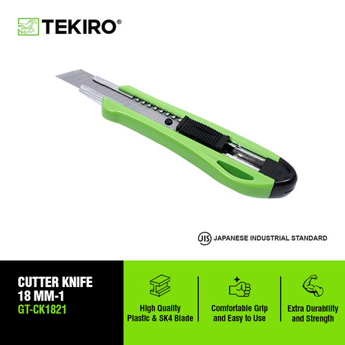 [EZM.4601133] Tekiro Pisau Cutter Besar 18 Mm-1
