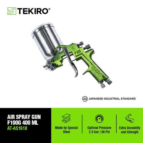 [EZM.4601230] Tekiro Semprotan Cat F100 G /Spray Gun / Tools - Alat Perkakas