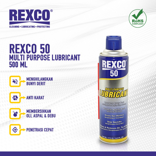 [EZM.4601353] Rexco 50 Pelumas Serba Guna / Anti Karat 500 Ml
