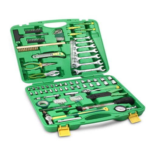 [EZM.4601357] Tekiro Mekanik Tools 130 Pcs Plastik /Toolkit / Tools - Alat Perkakas