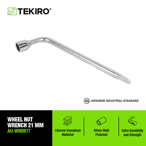 [EZM.4601418] Tekiro Wheel Nut Wrench 21 Mm / Kunci Roda L / Tools - Alat Perkakas