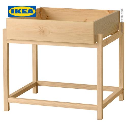 [EZO.0500966] IKEA PRIMARSKOG Stand Tanaman Minimalis Bahan Kayu 53cm Furniture Rak