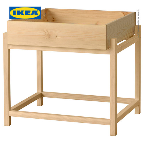 [EZO.0500966] IKEA PRIMARSKOG Stand Tanaman Minimalis Bahan Kayu 53cm
