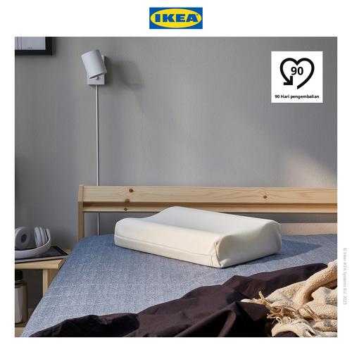 [EZO.0500989] IKEA PAPEGOJBUSKE Bantal Ergonomis Untuk Telentang / Miring 33x45cm