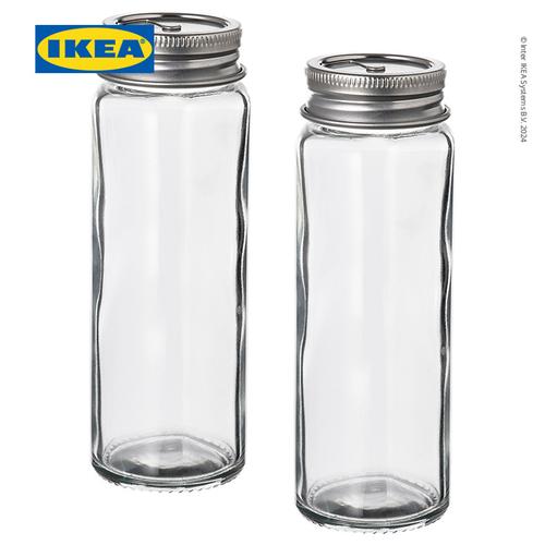 [EZO.0501009] IKEA CITRONHAJ Tempat Bumbu / Shaker Garam/Lada Hitam Set Isi 2pcs