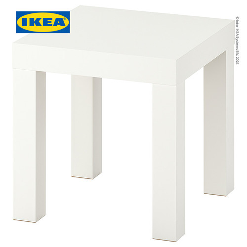 [EZO.0501034] IKEA LACK Meja Kecil Samping Sofa Putih Minimalis 35x35 cm