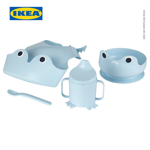 [EZO.0501080] IKEA MATA Set Makan Bayi Isi 4pcs