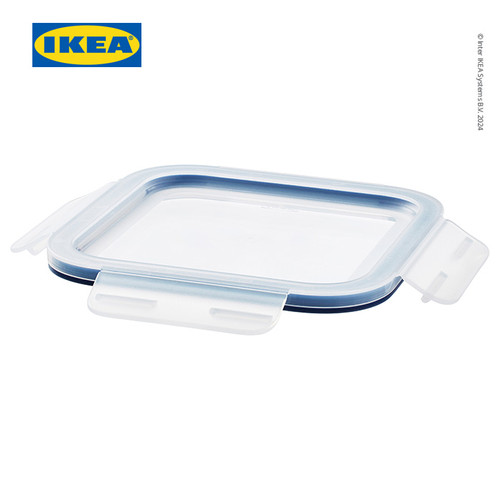 [EZO.0501082] IKEA 365+ Tutup Tempat Makan Persegi Plastik