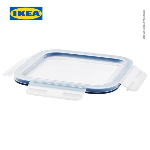 [EZO.0501082] IKEA 365+ Tutup Tempat Makan Persegi Plastik