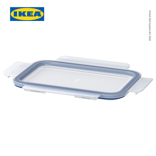 [EZO.0501083] IKEA 365+ Tutup Tempat Makan Persegi Panjang Plastik