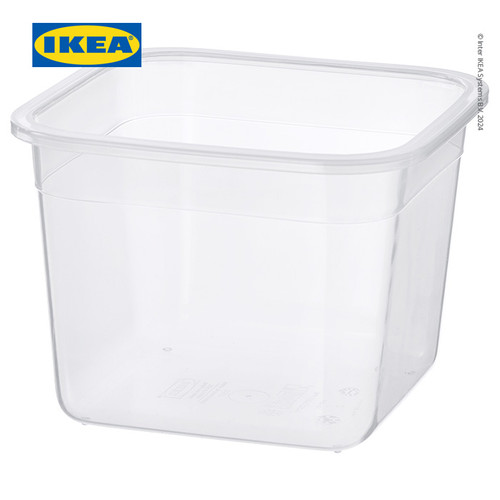 [EZO.0501087] IKEA 365+ Tempat Makanan Tanpa Tutup Plastik Persegi Panjang 1.4L