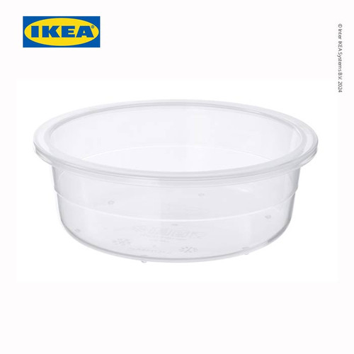 [EZO.0501125] IKEA 365+ Tempat Makanan Tanpa Tutup Plastik Bulat 450mL