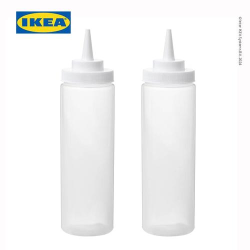 [EZO.0501143] IKEA GRILLTIDER Botol Pencet Untuk Saus / Kecap 330ml Isi 2pcs