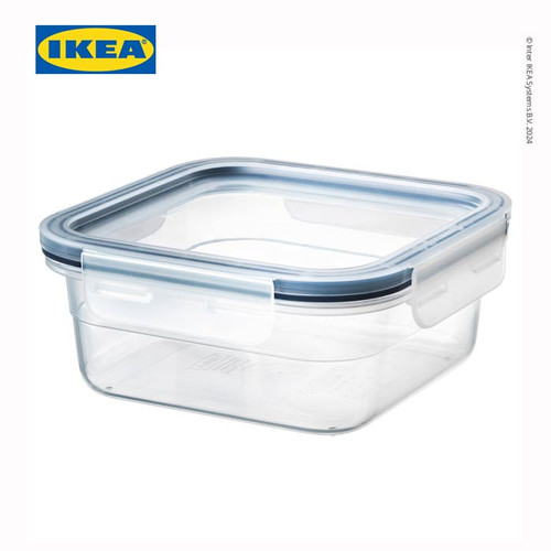 [EZO.0501150] IKEA 365+ Tempat Makanan Dengan Tutup Plastik Persegi 750mL
