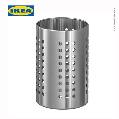 [EZO.0501151] IKEA ORDNING Tempat Sendok Bahan Baja 18cm
