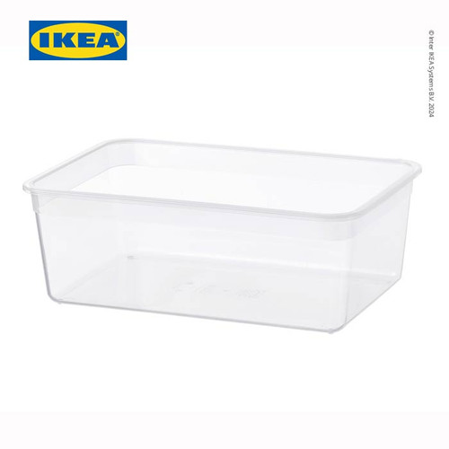 [EZO.0501159] IKEA 365+ Tempat Makanan Tanpa Tutup Plastik Persegi Panjang 5.2L