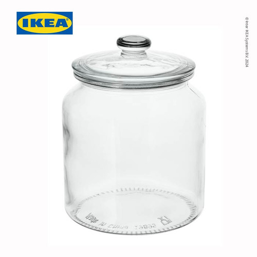[EZO.0501167] IKEA VARDAGEN Stoples Kaca Bulat 1.7L