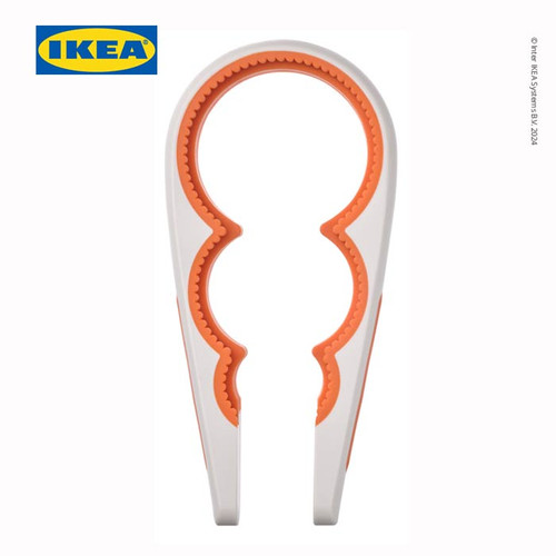 [EZO.0501172] IKEA UPPFYLLD Pembuka Botol Putih 21cm