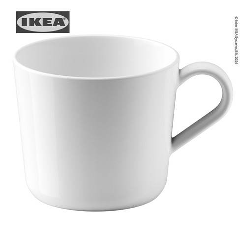 [EZO.0501223] IKEA 365+ Gelas Mug Putih 36cl