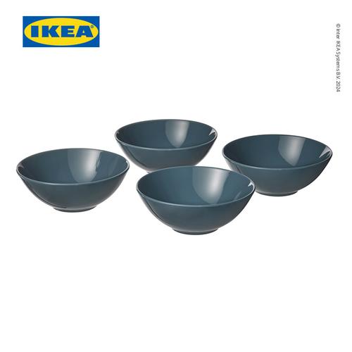 [EZO.0501239] IKEA FARGKLAR Mangkok Makan 16cm Set Isi 4pcs