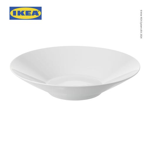 [EZO.0501241] IKEA 365+ Mangkok Makan Sisi Miring Putih 28 cm