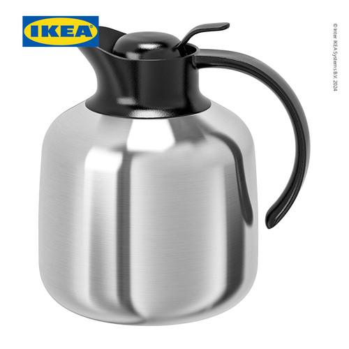 [EZO.0501248] IKEA SLUKA Termos Kopi dan Teh Bahan Baja Tahan Karat 1.8L