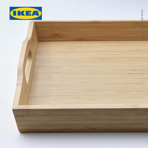 [EZO.0501298] IKEA FRUKTSKAL Baki / Nampan Makanan Minuman dari Bambu 50x30 cm