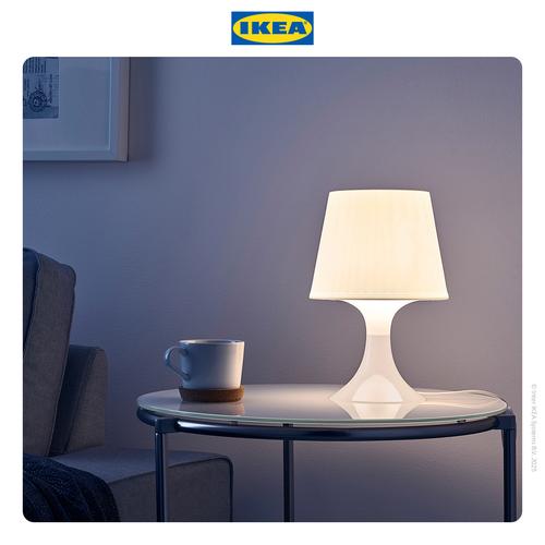 [EZO.0501333] IKEA LAMPAN Lampu Meja / Lampu Baca Minimalis Putih 29cm