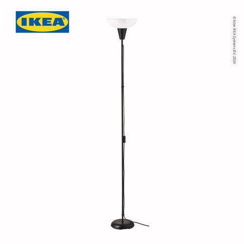 [EZO.0501338] IKEA TAGARP Lampu Lantai Sorot Atas Hitam/Putih
