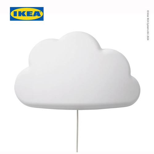[EZO.0501342] IKEA UPPLYST Lampu Dinding LED Bentuk Awan Putih