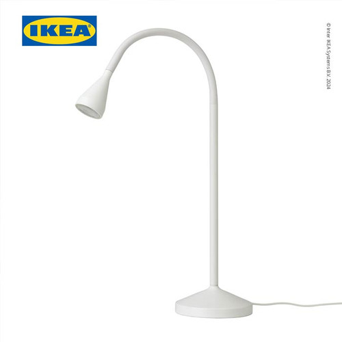 [EZO.0501343] IKEA NAVLINGE Lampu Meja / Lampu Baca LED Putih