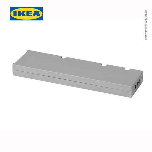 [EZO.0501347] IKEA TRADFRI Pengendali Lampu Wireless Pintar 10W Abu-Abu