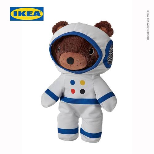 [EZO.0501376] IKEA AFTONSPARV Boneka Astronot Beruang 28 cm