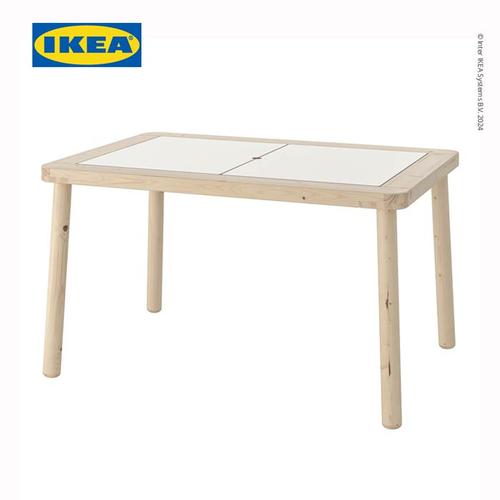 [EZO.0501385] IKEA FLISAT Meja Belajar Kecil Anak Dengan Slot Penyimpanan 83x58 cm