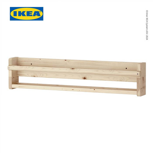[EZO.0501390] IKEA FLISAT Rak Penyimpanan Dinding Serbaguna Bahan Kayu 70x9x16 cm