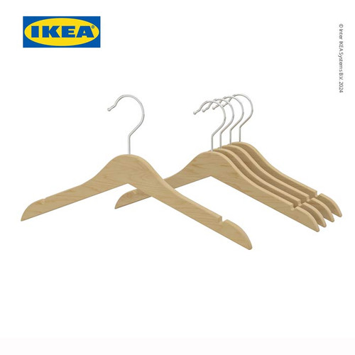 [EZO.0501391] IKEA HANGA Gantungan Baju Anak Isi 5pcs