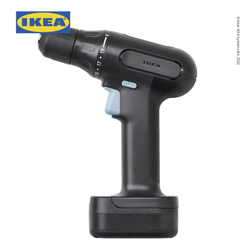 [EZO.0501442] IKEA TRIXIG Obeng Portabel / Elektrik Li-Ion 12V