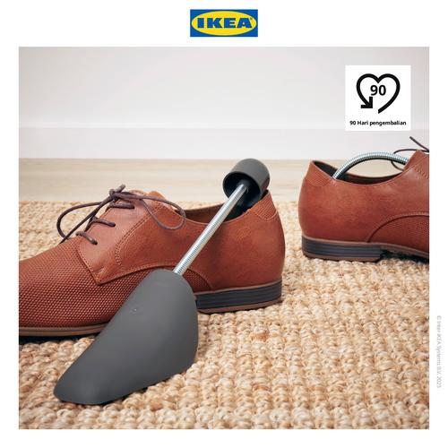 [EZO.0501456] IKEA SITTPINNE Pembentuk Sepatu / Shoe Tree Abu-Abu Tua