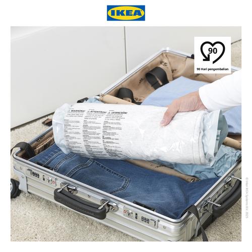 [EZO.0501459] IKEA SPANTAD Kantong Vakum Gulung Biru Muda Set Isi 2pcs