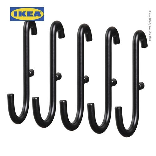 [EZO.0501475] IKEA SKADIS Pengait Pegboard Bentuk J Isi 5pcs