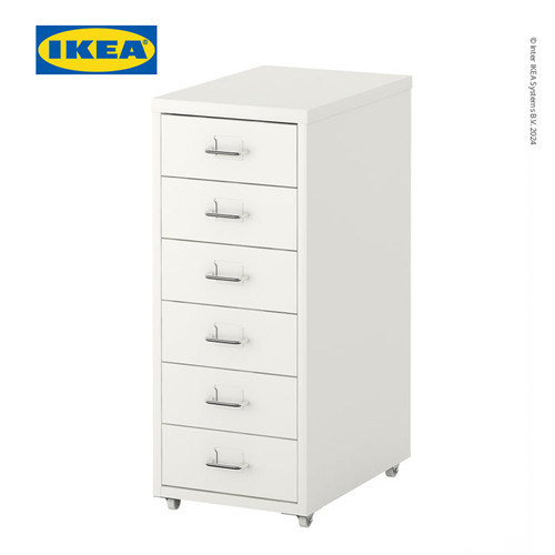 [EZO.0501522] IKEA HELMER Unit Laci Beroda Mudah Dipindahkan Putih 28x69 cm