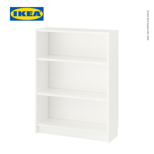 [EZO.0501531] IKEA BILLY Rak Buku Minimalis Putih Berkualitas 80x28x106 cm