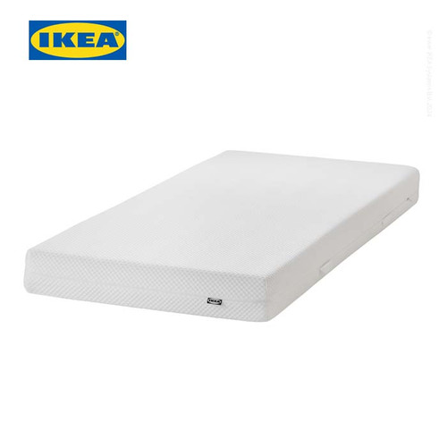 [EZO.0501574] IKEA ABYGDA Kasur Busa Tipe Keras Putih 90x200cm
