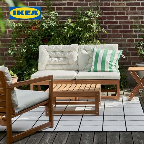 [EZO.0501587] IKEA KUDDARNA Bantal Kursi Luar Ruangan Krem 62x62cm